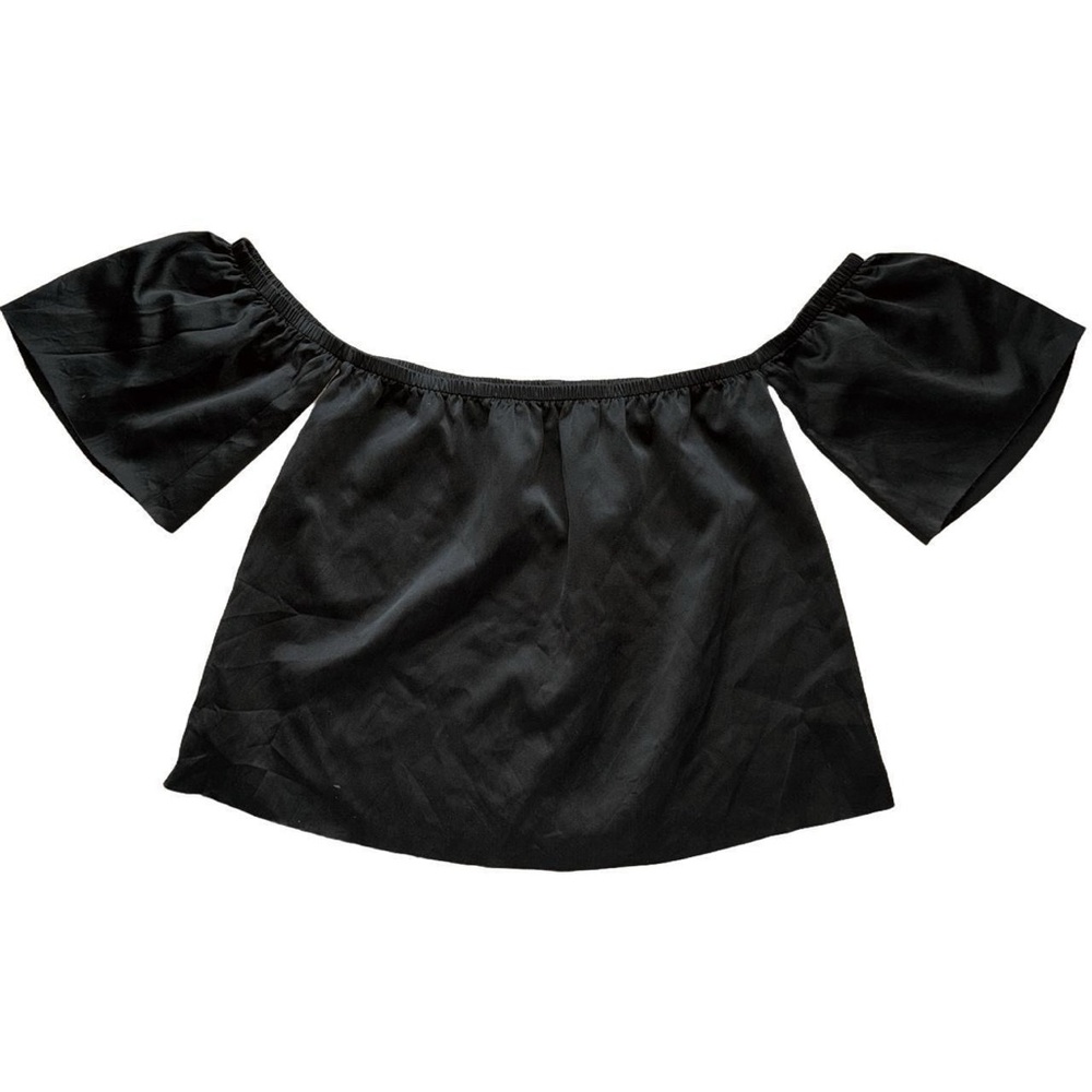 Black Reformation Silk Top